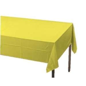  Banquet Table Cover 2/Ply Poly Tissue, Yellow