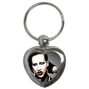 Marilyn Manson Key Chain (Heart)