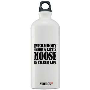 Get a Little Moose Humor Sigg Water Bottle 1.0L by   