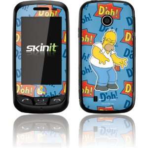  Skinit Homer DOH Vinyl Skin for LG Cosmos Touch 