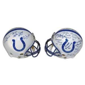  Autographed Baltimore Colts Proline Helmet 13 players 