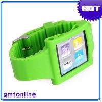 Green Armband Watchband Case for iPod Nano 6th Gen 6G  