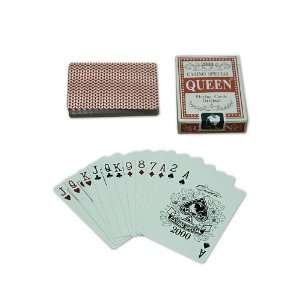  Queen Playing Cards   1 RED Deck