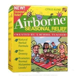  Airborne Seasonal Relief, Citrus Blend, Non Drowsey 