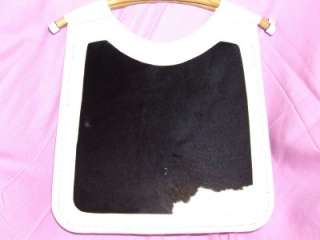   with brown&white cow hide fur trim , two side handles , hand bag