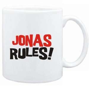  Mug White  Jonas rules  Male Names