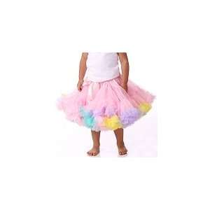  AdoraBelle Pink Rainbow Pettiskirt Baby