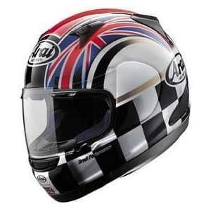  ARAI RX Q FLAG UK LG MOTORCYCLE HELMETS Automotive