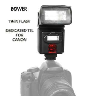 GN92 Bower Twin Flash ETTL For CANON T3 T3i T2i T1i XSi  