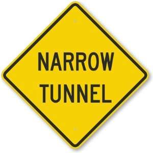  Narrow Tunnel Engineer Grade Sign, 24 x 24 Office 