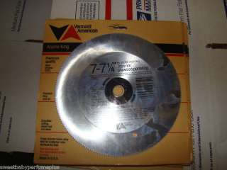 20 Vermont American 7 7 1/4 Plywood Paneling Saw Blade  