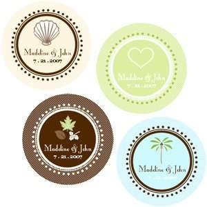  Round Theme Labels (Set of 12)