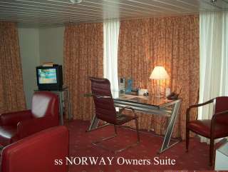 ss FRANCE ss NORWAY Stateroom Suite Table Lamp Art Deco  