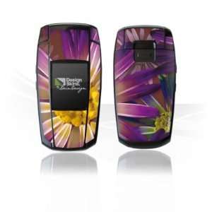  Design Skins for Samsung X300   Purple Flower Dance Design 
