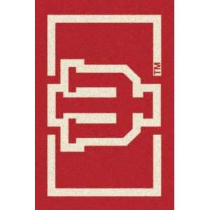  University of Indiana 45281 College Rugs Rectangle 5.40 x 