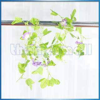 Artificial Hanging Vine Plant Garland Silk Flower Leaves Wedding 