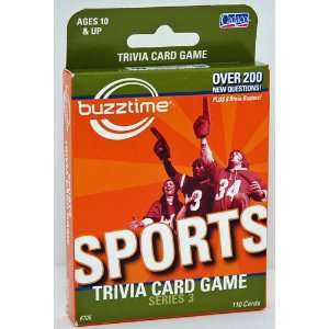  Buzztime Sports Trivia Card Game   Series 3 Toys & Games