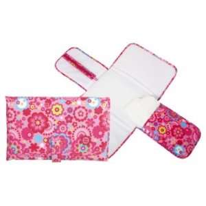 Tuc Tuc Pink Portable Changing Pad and Diaper Kit. Chip Chip 