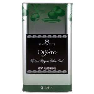 Simonetti Sicilian Extra Virgin Olive Oil   3 ltr  Grocery 