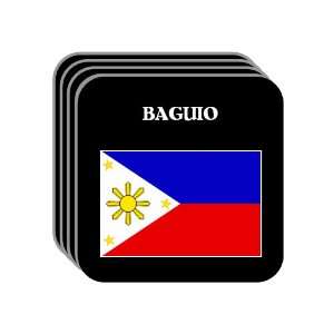  Philippines   BAGUIO Set of 4 Mini Mousepad Coasters 