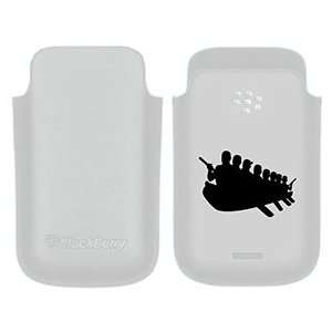  Paddling 6 on BlackBerry Leather Pocket Case  Players 