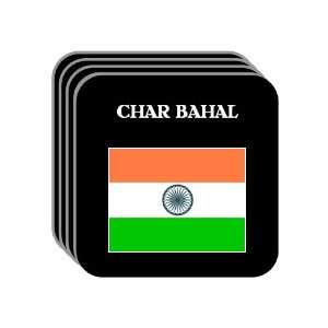  India   CHAR BAHAL Set of 4 Mini Mousepad Coasters 