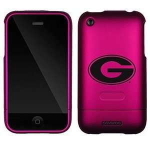  University of Georgia G in Black on AT&T iPhone 3G/3GS 