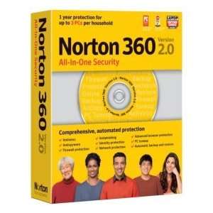  Symantek Norton 360 V.2.0   Retail   Pc Electronics