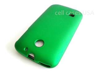FOR HUAWEI ASCEND II 2 GREEN RUBBERIZED HARD COVER CASE  