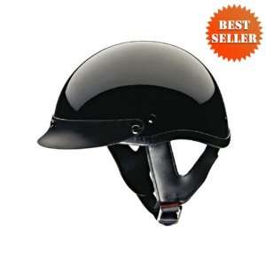  HCI 100 Half Helmet Black (X Large) Automotive