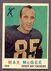 NICE 1960 Topps 55 Max McGee card Packers Tulane  