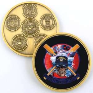   USCG STATION CHETCO RIVER PHOTO CHALLENGE COIN YP309 