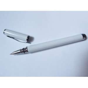  SuperGift Pearl White Stylus Touch Screen Pen/Gel Ink/ball 