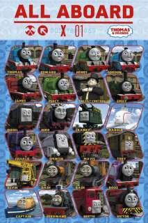   The Tank Engine Poster Garage Tankengine Train 24 Characters  