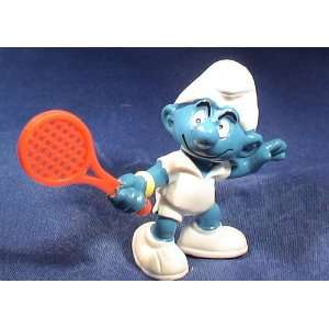  The Smurfs Tennis Smurf Pvc Figure Toys & Games
