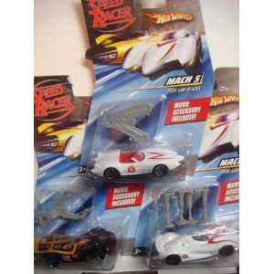  Speed Racer Set Mach 5, Mach 6 & The GRX Razor Wheels 