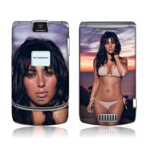   Motorola RAZR  V3 V3c V3m  Kim Kardashian  Bikini Skin Electronics