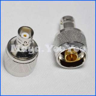 male plug To BNC female Straight RF connector Adapter  