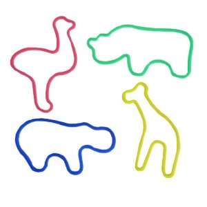  Zoo Shaped Rubber Bandz (12pack) Toys & Games