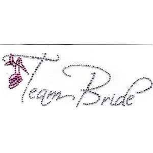   Transfer/Wedding  TEAM BRIDE w/ Fuchsia Shoe 