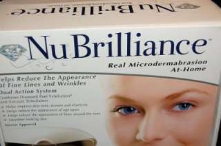 Nu Brilliance Professional In Home Microdermabrasion Kit NEW  