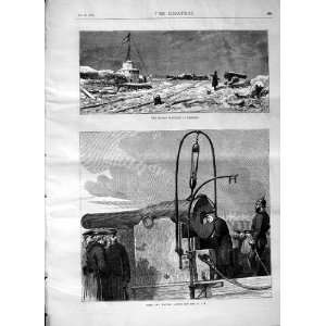 1871 GERMAN TRICOLOUR VALERIEN MOLTKE BIG GUN SHIP WAR  