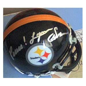 Lynn Swann autographed Steelers mini helmet