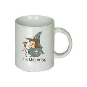  Witch Coffee Cup Im the Boss 
