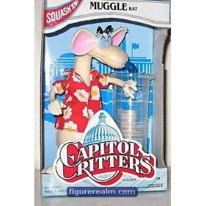  Kenner 1992 6 Capitol Critters Muggle the Rat Figure 