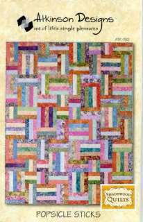 popsicle sticks atk 152 this fat quarter quilt is beginner friendly 