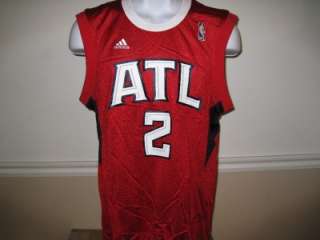 NEW Joe Johnson 2 Atlanta Hawks XLarge XL 52 Jersey #HT  