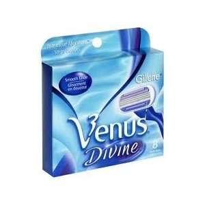  Gillette for Women Venus Divine 4 Cartridges, Twin Pack 