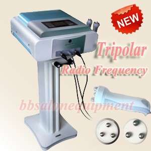 Radio Frequency Skin Facial Lift Spa Tripolar Machine  