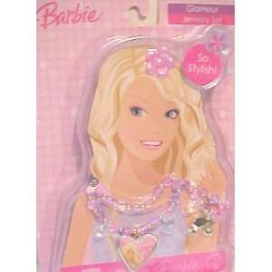  2007 Barbie Glamour Jewelry Set  So Stylish Toys & Games